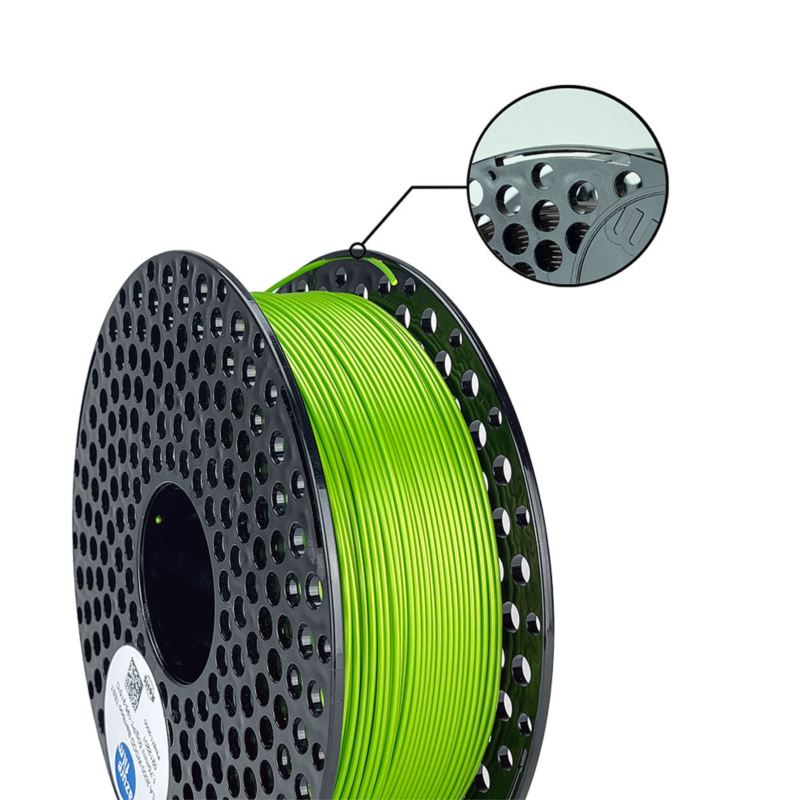 PLA Pistacchio Green - 1kg - 1,75 mm - AzureFilm  in stampa 3d